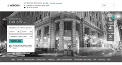 Desktop Screenshot of lemeridienbarcelona.cat